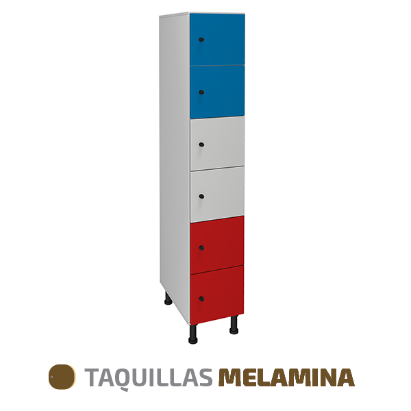 taquillas melamina