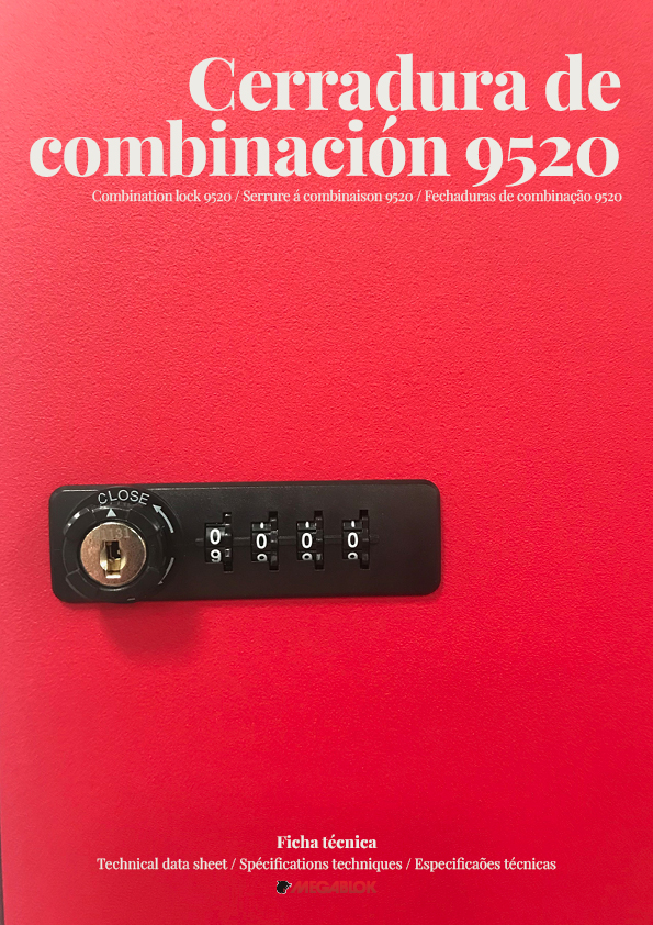 Cerradura de combinación 9520