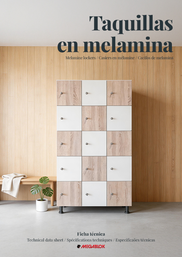 Taquillas en melamina